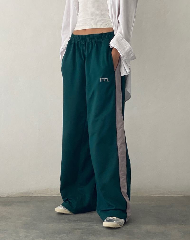 Motel Rocks Bedion Oversized Jogginghose Damen Grün | YJP8990YN